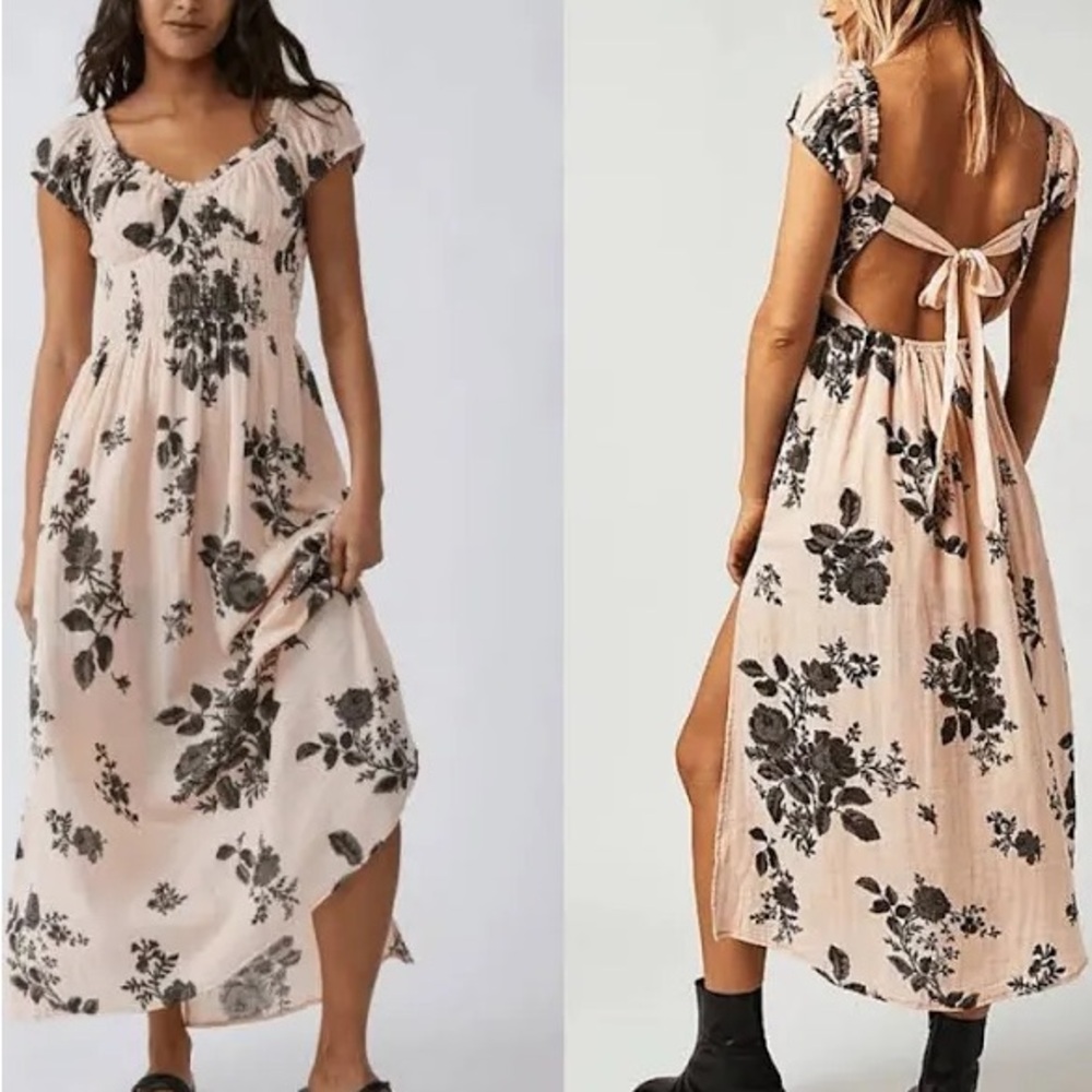 Floral Print Women's Dress